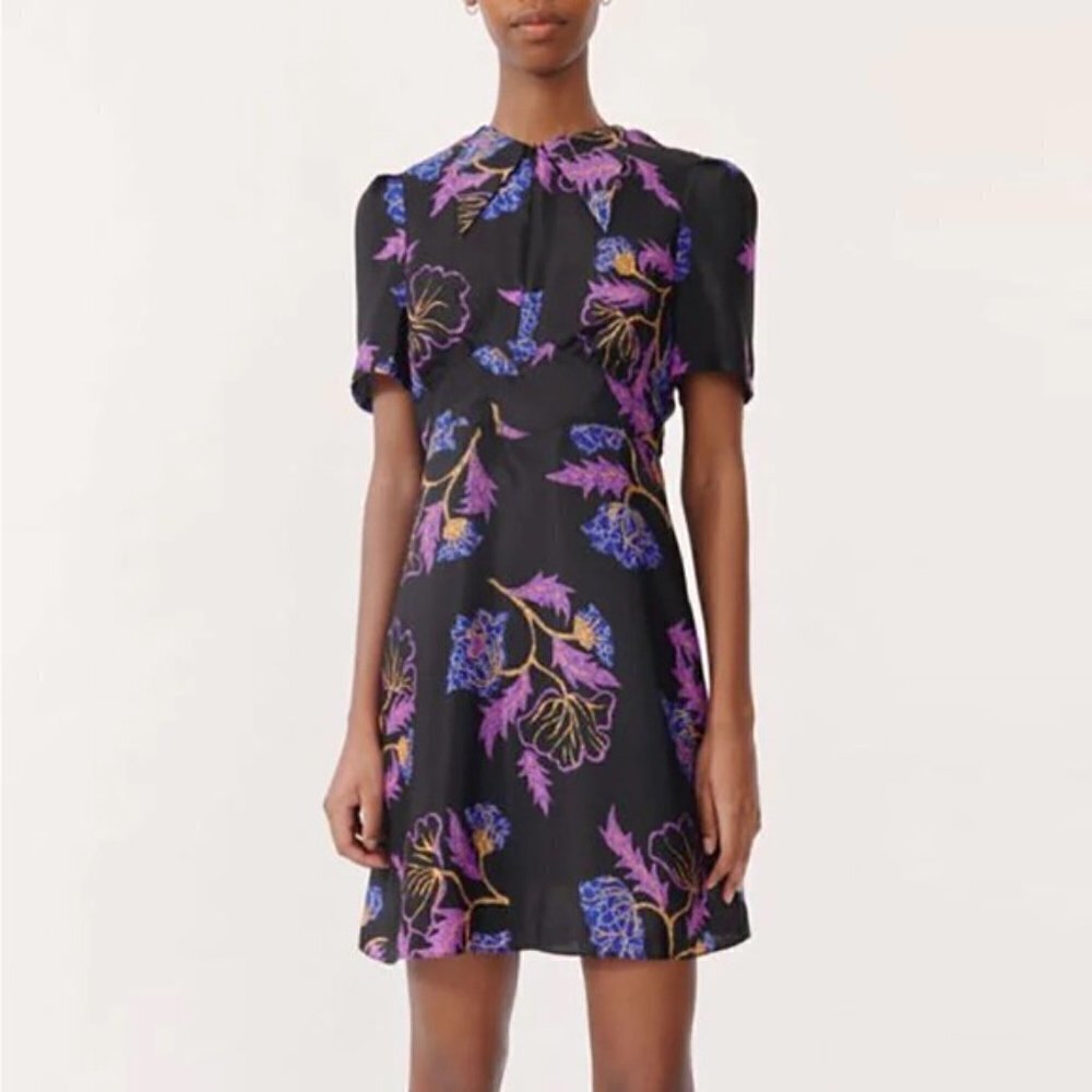 NWT Baum Und Pferdgarten Amel Dress Black Gingko